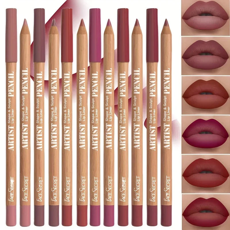 Velvet Matte Lip Line Set