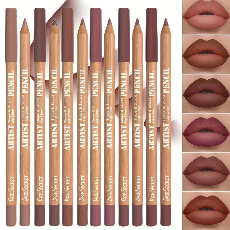 Velvet Matte Lip Line Set